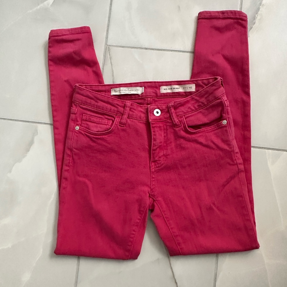 Pilcro and the Letterpress Skinny Jeans